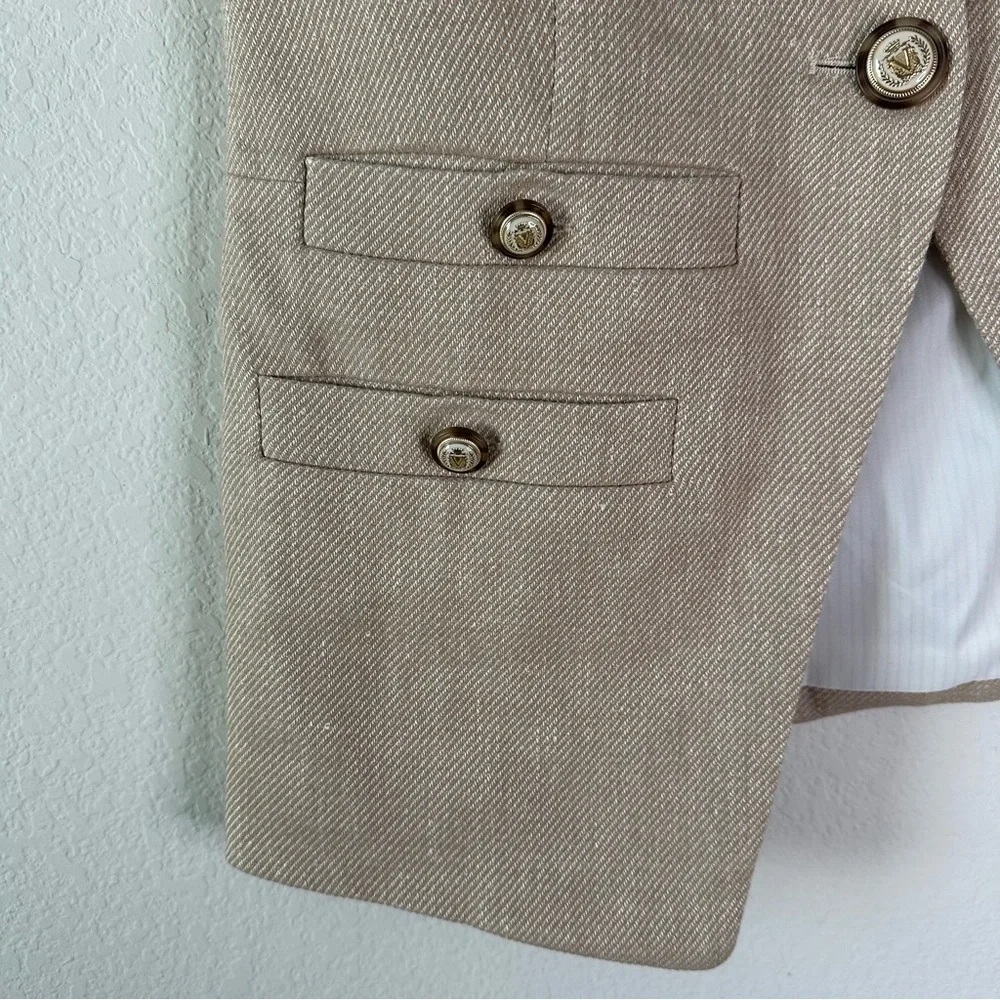 Veronica Beard Tamara Vest in Sandalwood
Melange SZ US 4 - Picture 7 of 8